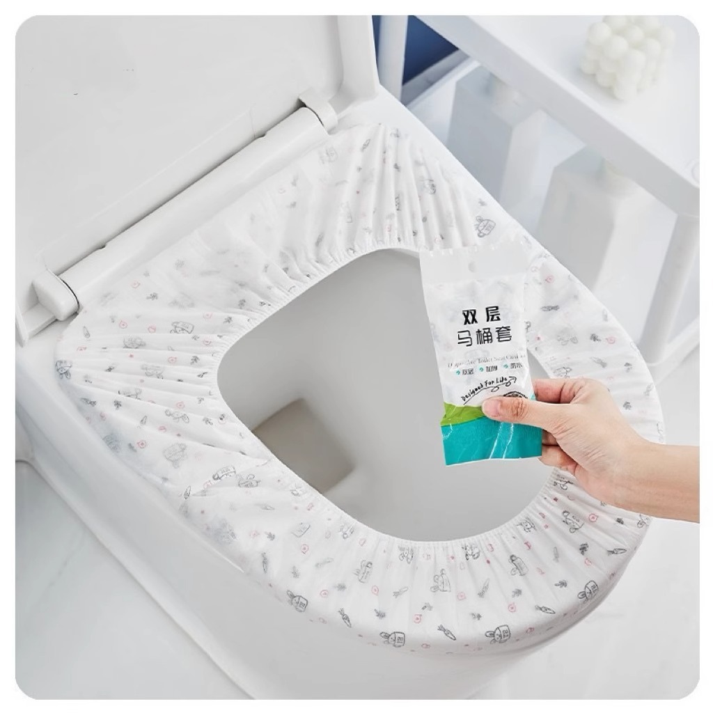 Printed Disposable Toilet Seat Covers