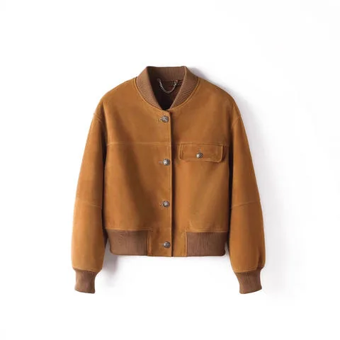 Women's genuine leather coat - Manufacturer New Design Vintage Custom Leather Coat Baseba | OurHomly