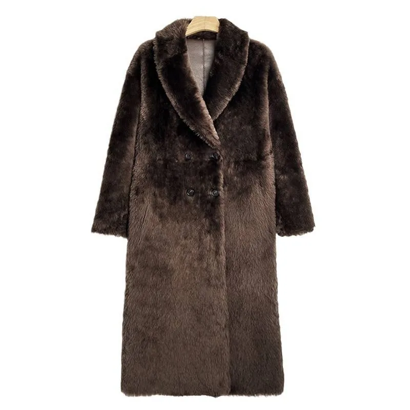 Women's genuine leather coat - Women Custom logo Fashion Clothing Natural Leather Fur Coa | OurHomly