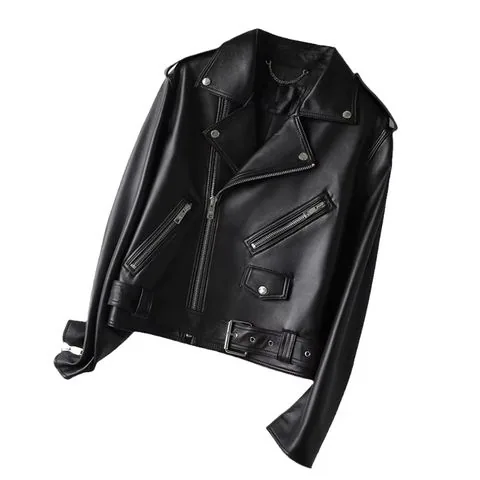 Women's genuine leather jacket - Latest Design High Quality Real Sheep Leather Jacket for W | OurHomly