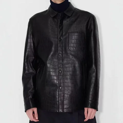 Women's genuine leather jacket - New Arrival Turn-down Collar Casual Genuine Sheepskin Leat | OurHomly