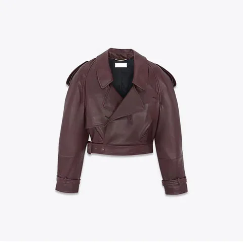 Women's genuine leather jacket - European Style Latest Design Genuine Sheep Leather ShortJa | OurHomly