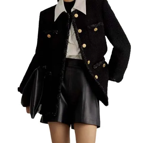 Women's genuine leather outerwear - Custom Fashion High Waist a Line Pocket Causal Women Vinta | OurHomly