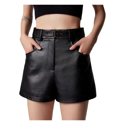 Women's genuine leather outerwear - Factory Price Fashion New Design High Quality Casual Black | OurHomly