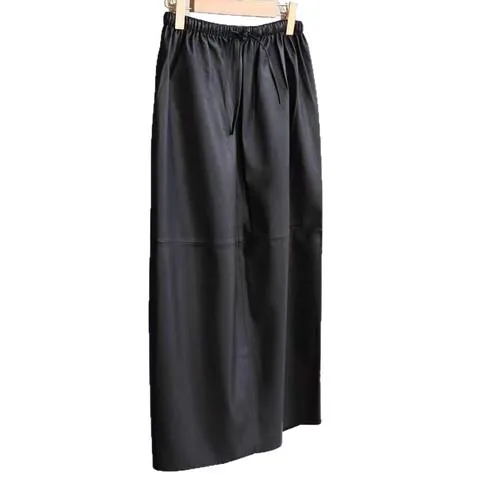 Women's genuine leather skirt - Trends Fashion Elastic Women Leather Skirts Elastic Ultra- | OurHomly